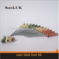 aluminum blind rivet colored pop rivet