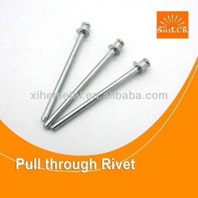 Pull thru rivet/foshan fasteners manufacturer