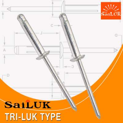 All Aluminum Tri Luk Type rivet pin