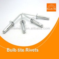 Waterproof aluminum advel rivets/bulbex rivets