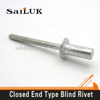 aluminum close end blind rivet size